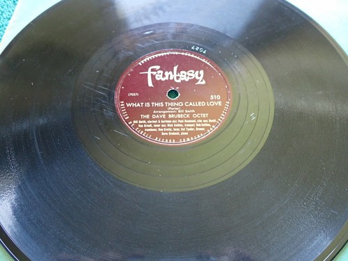 78 10" Dave Brubeck Fantasy 510 What Is This Thing Called Love September In Rain - Picture 2 of 2