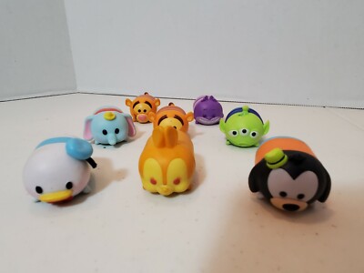 Disney Tsum Tsum 8 Piece Vinyl Lot Variety Size Large. Donald