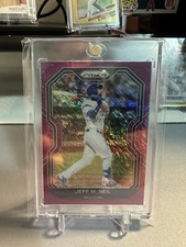 Jeff McNeil Panini Prizm Purple Shimmer Refractor  6/7 2021 New York Mets SP