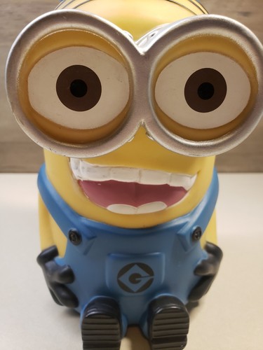 UNIVERSAL STUDIOS SPREGEVOLE ME MINION GRANDE PLASTICA SIPPY CUP BOTTIGLIA THERMOS - Foto 10 di 10