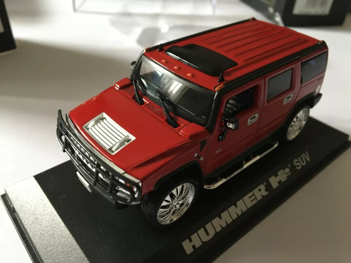 GM HUMMER H2 NOREV 900951 1 43 SCALE RED eBay