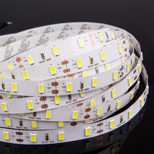5M 5630 5050 3528 3014 2835 SMD 300 600Leds Flexible Led Strip Light Waterproof - Picture 8 of 8