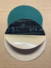 8" Premium PSA Discs 40 Grit Green Zirconia Self Stick Sanding Discs, 10-Pack!