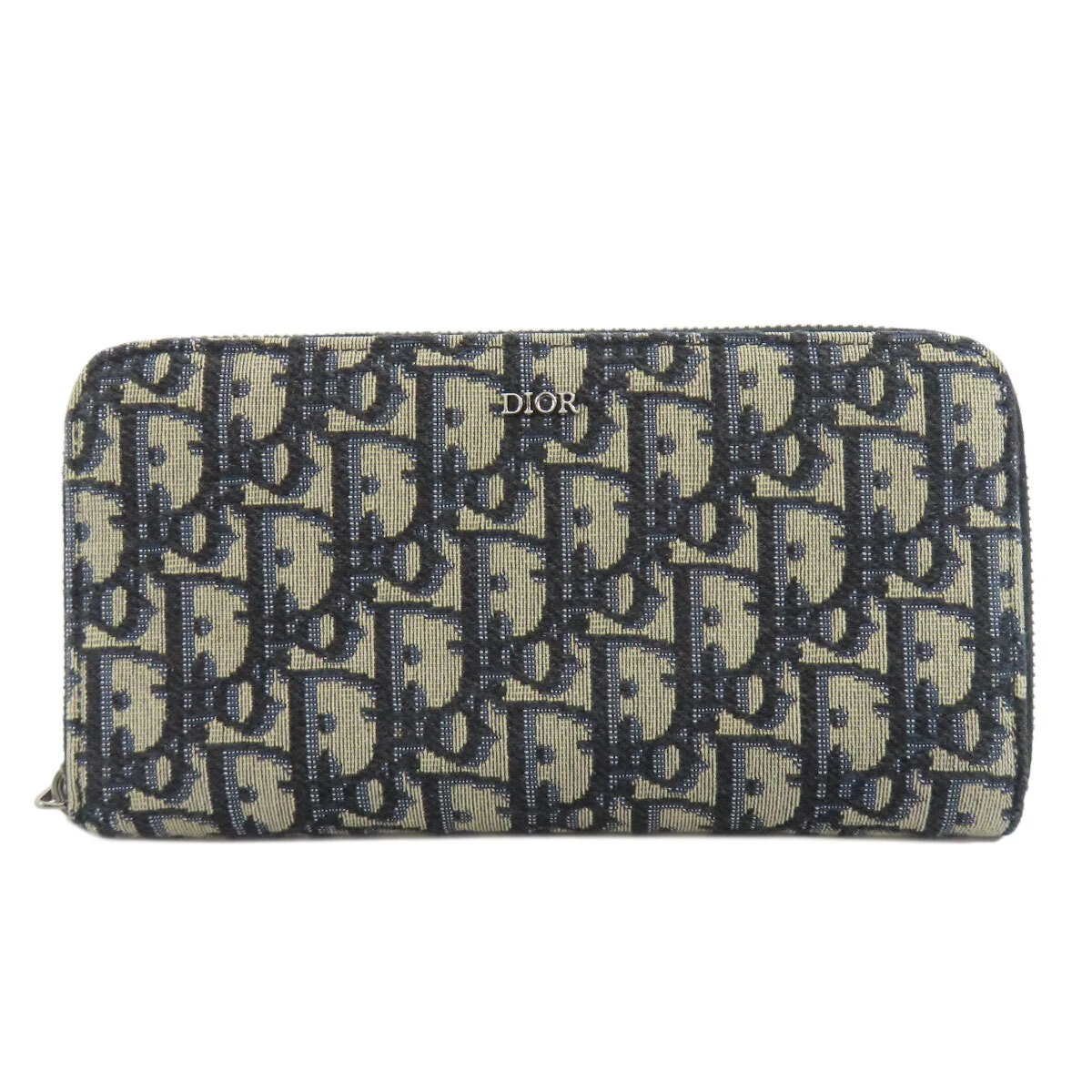 CHRISTIAN DIOR Portefeuille Long (avec Poche Monnaie) Portefeuille Long Zip Oblique Trot...