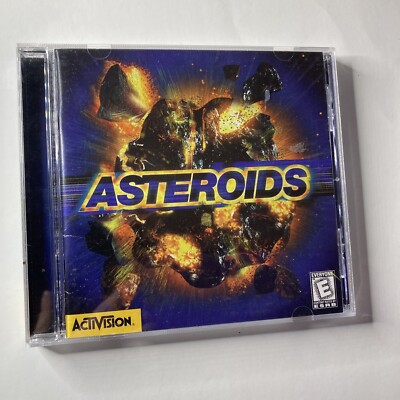 Asteroids Vintage PC CD ROM Video Game (1998) Windows 95/98 Activision MINT