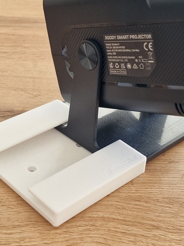 Zubehör XGODY Gimbal 5 Projektor Wand- & Deckenhalterung + Fernbedienungshalter - Afbeelding 6 van 15