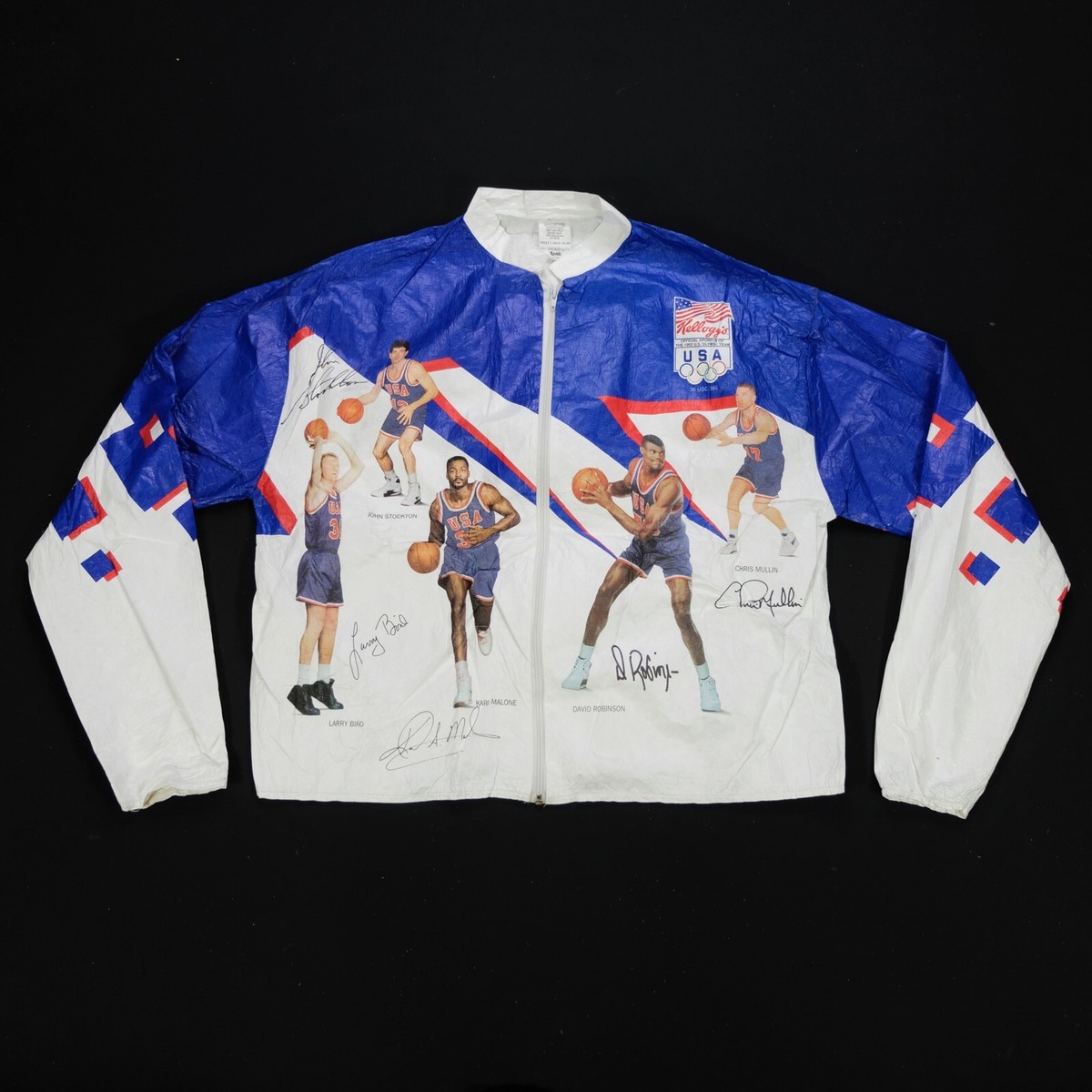 Rare Vintage TYVEK Dream Team USA Olympic Basketball 1992 Rare Vintage TYVEK Dream Team USA Olympic Basketball 1992