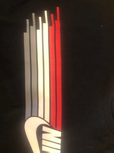 Nike T-Shirt M gebraucht Schwarz 100% Baumwolle Herren - Bild 3 von 4
