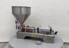 TECHTONGDA 1 Nozzle Paste Liquid Fill Machine Filler Bottle Pack Seal 100-1000ml