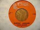 CUCA 45 RECORD J1248/ VERNE MEISNER /SLIPPIN AROUND/SOMEBODY LOVES YOU/ VG/VG+ — photo 2