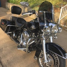 Smoke Windshield Windscreen +Bracket For Harley Touring Road King 1994-2025 2019