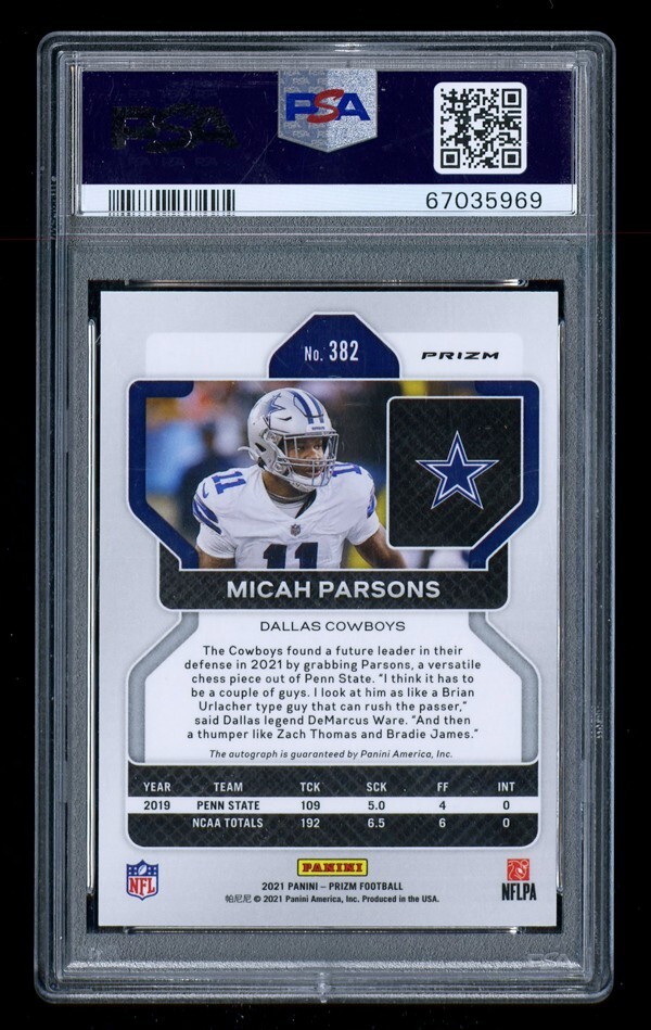 マーカス ラッシュフォード Panini Prizm Silver PSA 9 マーカス ラッシュフォード Panini Prizm Silver PSA 9 - メルカリ