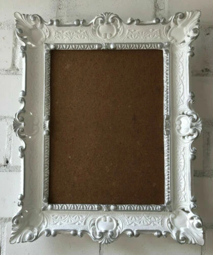 Deko-Bilderrahmen im Antik in Silber