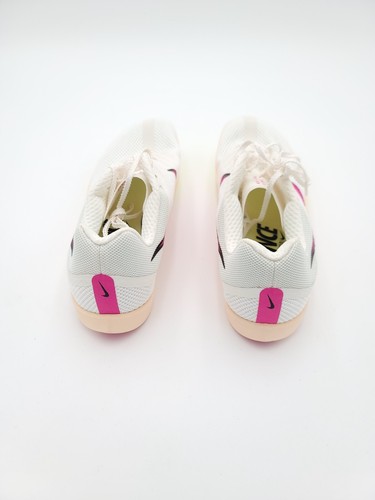 Nike Zoom Rival Puntas de Distancia de Pista y Campo Blanco Rosa Para Hombre Talla 10 - Imagen 5 de 8