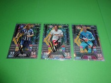 Topps Match Attax 14/15 Hattrick-Held,Club Einhundert 3 Karten signiert