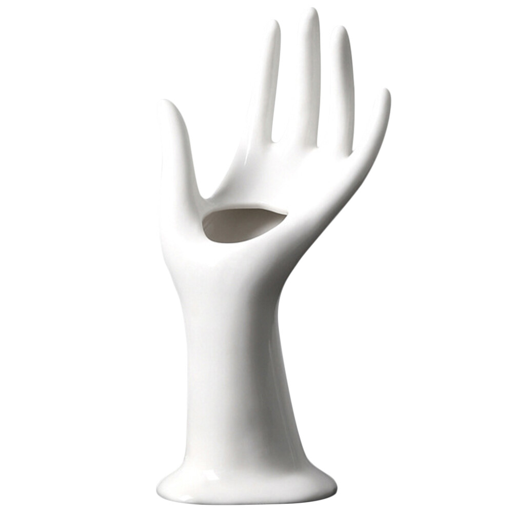 Hand Shaped Ceramic Vase Small Vases for Flowers Decor Home
