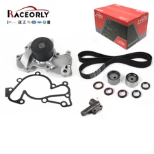 RACEORLY Timing Belt Kit & Tensioner Water Pump for 99-10 Hyundai Kia 2.7L