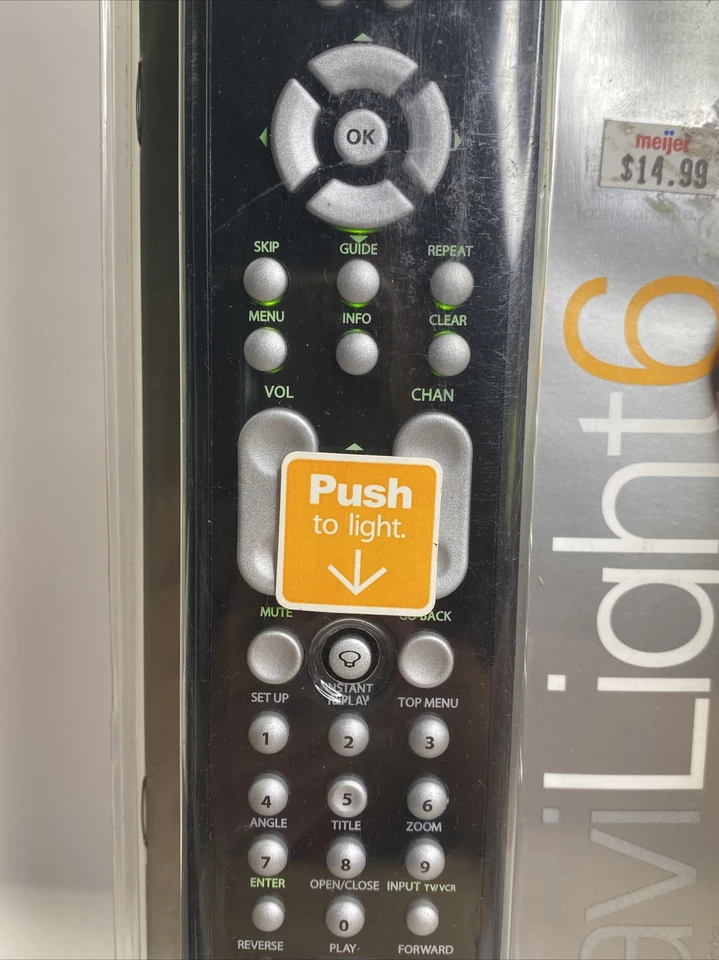 RCA Navilight 6 device UNIVERSAL REMOTE CONTROL RCR660 Brand New - Light Works - Image 2 of 3