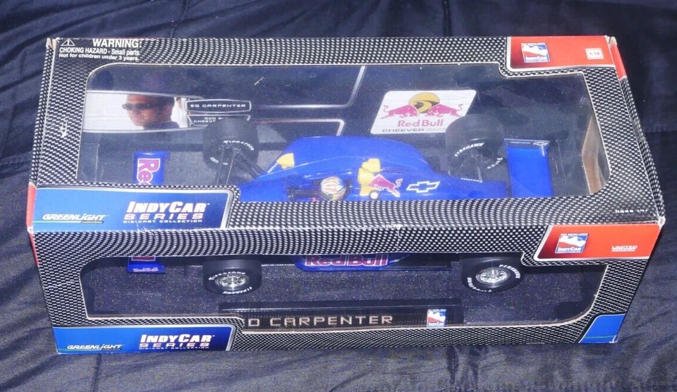 Greenlight 2004 #52 Ed Carpenter 1/18 Red Bull Indycar Dallara - Image 2 of 4