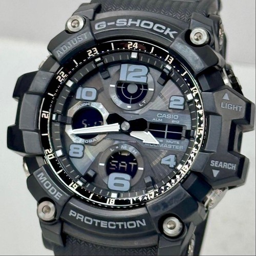 Casio G-SHOCK GWG-100 Mudmaster Tough Solar Tested Japan Used F/S