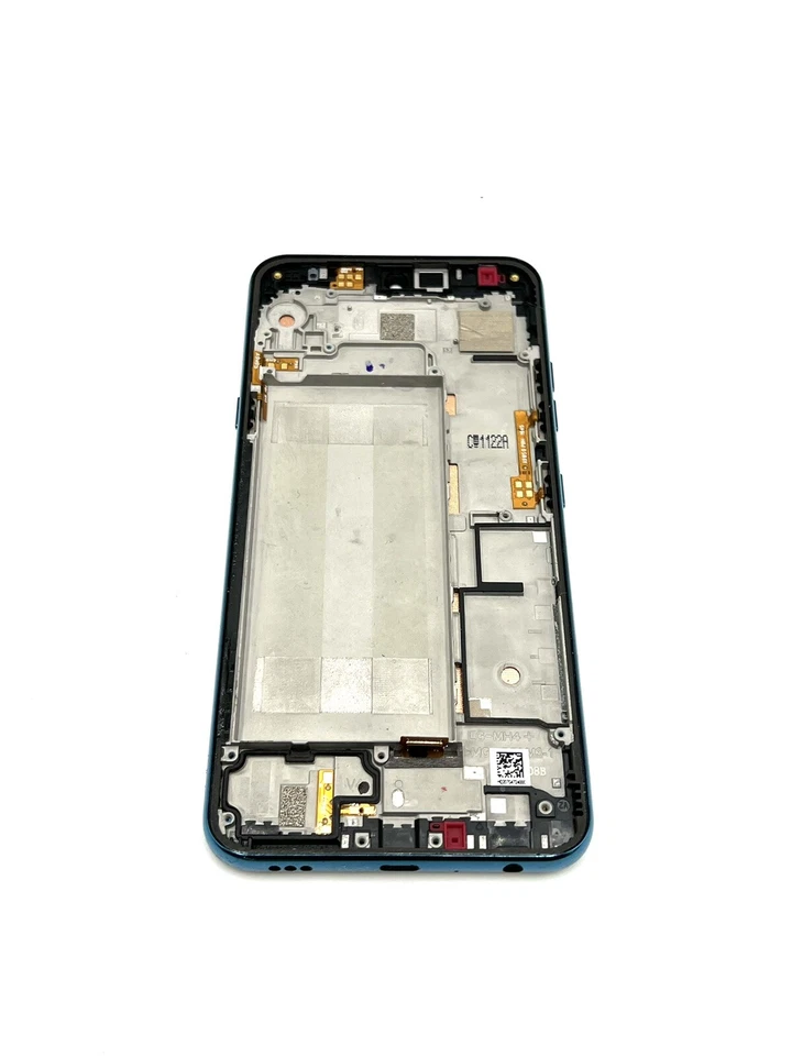 Original LG K50 X520 LCD Display Touch Screen Frame Blau Gebraucht - Bild 3 von 3