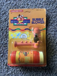 VTG Tootsie Toy Disney Minnie Mouse Plastic 1993 Bubble Blower-D