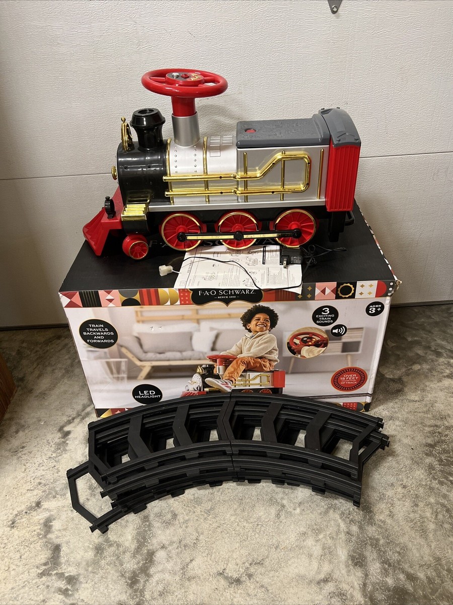 FOA Schwartz Ride On Train Set Ages 3+ Model 1015709 2022 Christmas Train