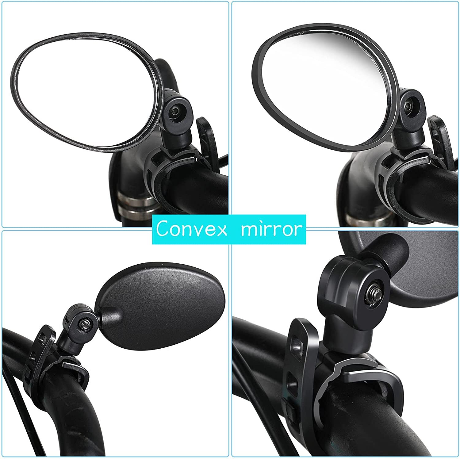 Rear View Mirror Cycling Outdoor Adjustable Flexible Cycling Bicycle