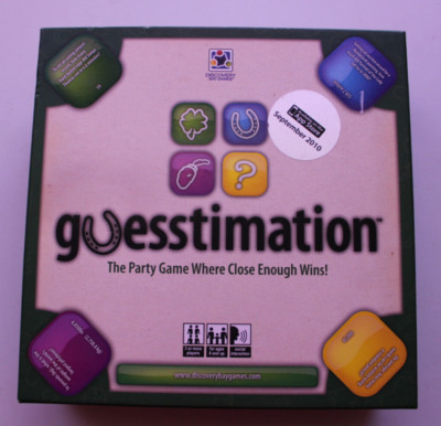 Guesstimation Board Party Game Discovery Games Where Close Enough Wins Age 8+..