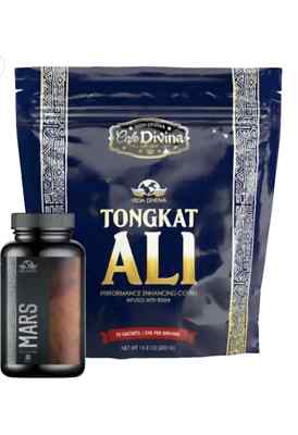 TongKatALI Coffee + Mars Capsules Package for Him Free Shipping