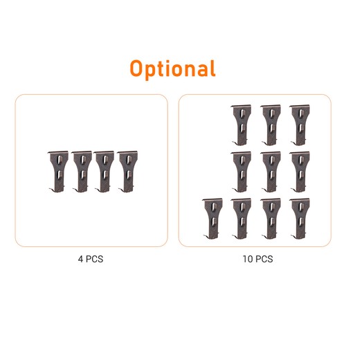 10 PCS Brick Hook Clip Hooks for 60-70mm Brick in Height No S4W3 - Picture 7 of 9