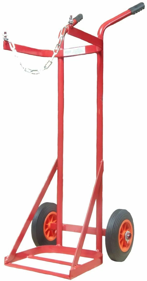 SWP Oxy Acetylene Single Cylinder Gas Bottle Trolley Bottle Model 1271