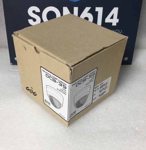 Ganz DCB-39 Security Color Camera W/ 600TVL 3-9mm 12vdc/24vac White Dome NEW!! - Picture 18 of 18