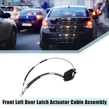 Front Left Side Door Latch Actuator with Cable Assembly for Nissan Pathfinder