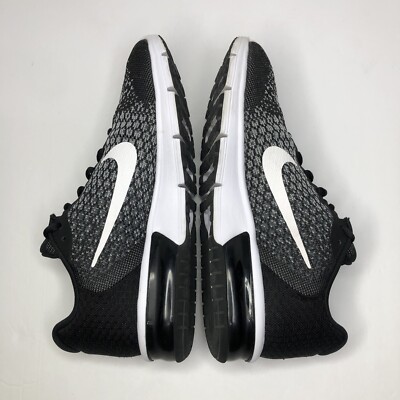 Nike Air Max Sequent 2 Running Shoes 852465-002 White Black