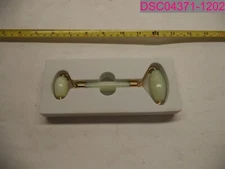 Facial Massage Roller Gold/Green Double Ended Face Roller
