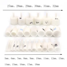 5-30mm Nylon Spherical Cylinder Concave Burr Grinding Bit for Bead Jade Shaping