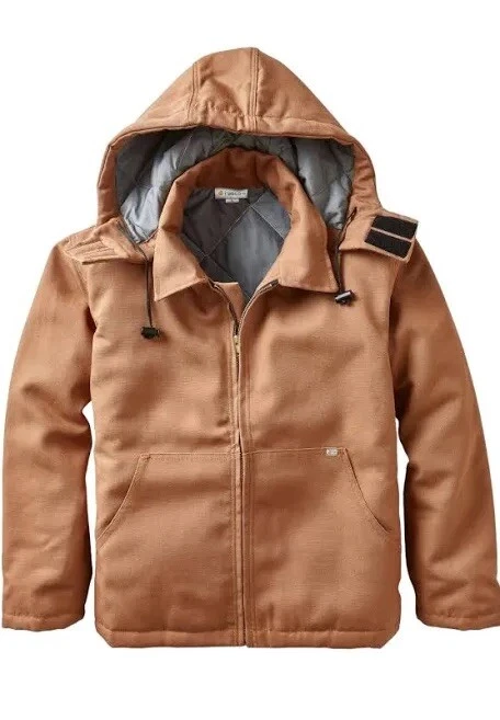Rasco FR brown Hooded Coat 2XL - product detail image 2