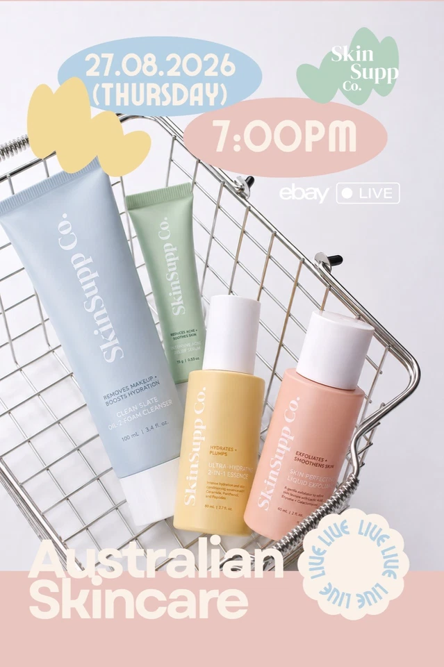 ✨ SkinSupp Co. LIVE | Skincare for Oily & Congested Skin 💧