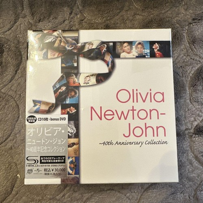 #ad 【US DDP】Olivia Newton John 40th Anniversary Collection 10 SHM CDsbonus DVD Box $1150.00