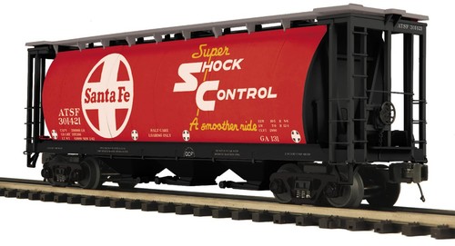 MTH 20-96823 SANTA FE 3 BAHÍAS TOLVA CILÍNDRICA CALIBRE 3 RIELES RD # 301427 | Zustand: New