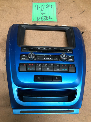 10 11 12 Ford Fusion Radio Climate Control Ac Heat 9e5t-18a802-fb Blue
