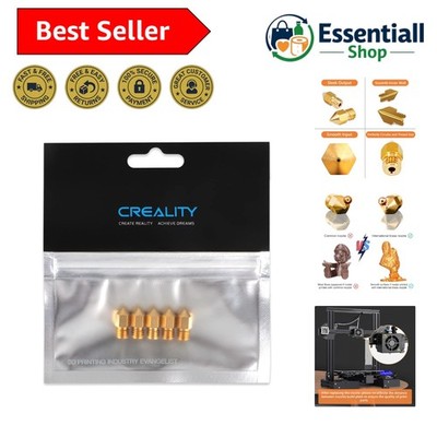 Effortless Print Excellence: 5PCS 0.4mm Brass Hotends for Ender 3/CR-10