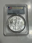 2017 $1 American Silver Eagle MS69 PCGS First Strike