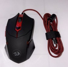 REDRAGON 3200 DPI OPTICAL Backlit Gaming Mouse, Weights Customizable S101-3