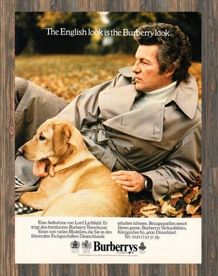 Burberry - Burberrys of London - Reklame Werbeanzeige Original-Werbung 1976 (5)