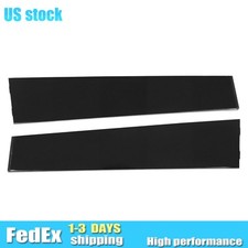 2pc Rear Door B Pillar Window Trim Applique Fits 2011-2019 Jeep Grand Cherokee