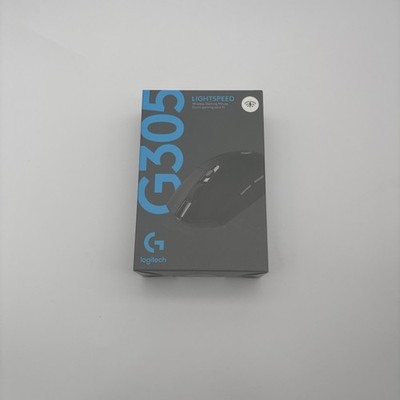 Logitech G305 LIGHTSPEED Wireless Gaming Mouse, Hero 12K Sensor - Black