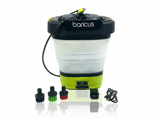Baricus Akku Druckreiniger 12V faltbar 10L Tank 5 Bar 2 l/min Gebraucht