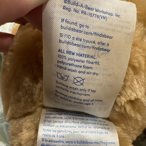 Build A Bear Bunny 15" Workshop Pawlette Plush Stuffed 2014 Floppy Ears Easter - Picture 17 of 24